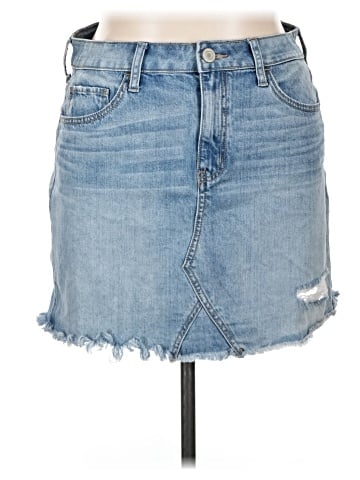 SO Denim Skirt (view 1)