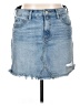 SO 100% Cotton Blue Denim Skirt Size 17 - photo 1