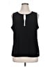 Anne Klein Black Sleeveless Top Size XL - photo 1
