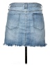 SO 100% Cotton Blue Denim Skirt Size 17 - photo 2