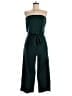 Zesica Solid Green Jumpsuit Size M - photo 1
