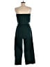 Zesica Solid Green Jumpsuit Size M - photo 2