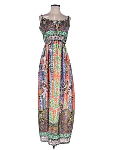 Peach Royal Casual Dress (view 1)