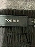 Torrid 100% Polyester Solid Black Shorts Size 1X Plus (1) - photo 3