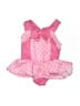 Gymboree Hearts Pink One Piece Swimsuit Size 0-3 mo - photo 1