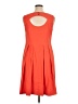 AGB Solid Orange Cocktail Dress Size 14 - photo 2