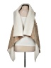 Unbranded 100% Polyester Ivory Faux Fur Vest One size (estimated) - photo 1