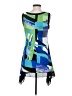 Klaveli Graphic Blue Casual Dress Size XS - photo 2