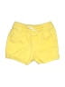 Old Navy 100% Cotton Solid Yellow Shorts Size 12-18 mo - photo 1