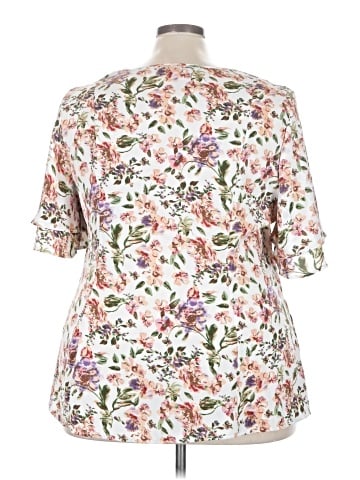 BLOOMCHIC Short Sleeve Blouse (view 2)