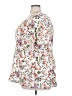 BLOOMCHIC 100% Polyester Floral Ivory Short Sleeve Blouse Size 22 - photo 5