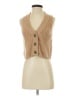 rue21 100% Acrylic Tan Sweater Vest Size S - photo 1