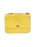 J.Crew 100% Leather Solid Yellow Leather Messenger One size - photo 1
