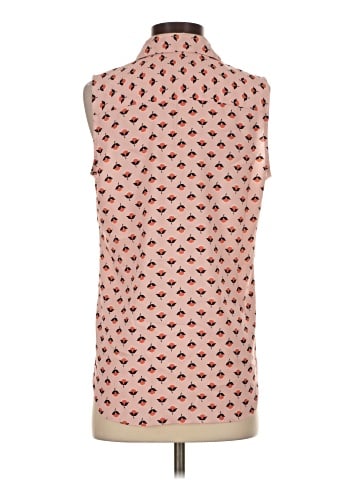 Ann Taylor Sleeveless Button-Down Shirt (view 2)
