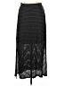 Apt. 9 Stripes Black Casual Skirt Size M - photo 1