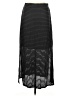 Apt. 9 Stripes Black Casual Skirt Size M - photo 2