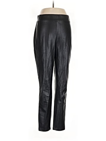 DKNY Faux Leather Pants (view 1)