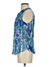 Kenar 100% Polyester Blue Sleeveless Blouse Size S - photo 5
