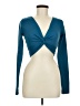 JoyLab Teal Long Sleeve Top Size M - photo 1