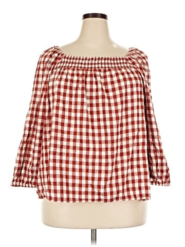 St. John's Bay 3/4 Sleeve Blouse (view 1)