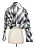 Zara 100% Cotton Houndstooth White Jacket Size XS - photo 2