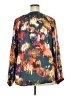 Unbranded 100% Polyester Teal Long Sleeve Blouse Size XXL - photo 2
