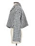Zara 100% Cotton Houndstooth White Jacket Size XS - photo 5
