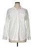 Nine West White Long Sleeve Button-Down Shirt Size XL - photo 1
