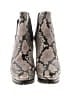 ALLSAINTS Animal Print Gray Ankle Boots Size EU 40 - photo 2