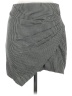 MNG Houndstooth Gray Casual Skirt Size M - photo 1