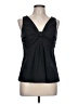 Ann Taylor Black Sleeveless Blouse Size 10 - photo 1
