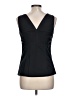 Ann Taylor Black Sleeveless Blouse Size 10 - photo 2