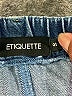 Etiquette Blue Denim Shorts Size S - photo 3