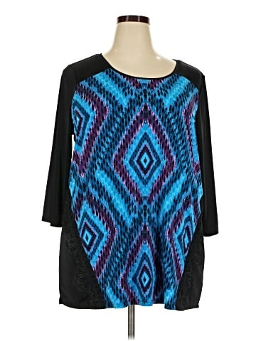 Laura Ashley 3/4 Sleeve T-Shirt (view 1)