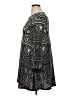 Papillon Graphic Gray Casual Dress Size XL - photo 5