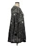 Papillon Graphic Gray Casual Dress Size XL - photo 4