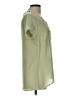 Honigman 100% Polyester Green Short Sleeve Blouse Size Lg (3) - photo 4