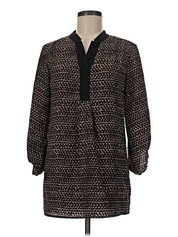 NY Collection Long Sleeve Blouse (view 1)