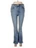 Zara Hearts Blue Jeans Size 8 - photo 1
