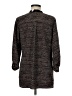 NY Collection 100% Polyester Black Long Sleeve Blouse Size M - photo 2
