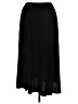 CM Shapes Solid Black Formal Skirt Size 1X - photo 2