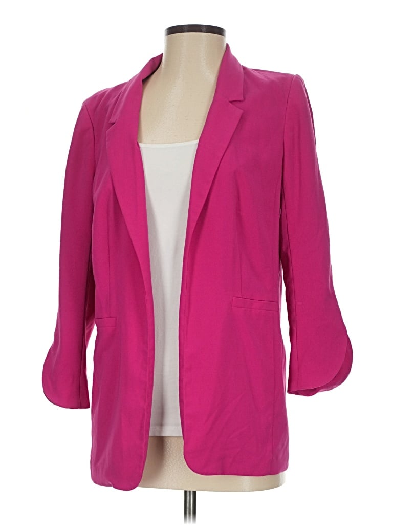 Pre-owned Kensie Blazer Jacket In Pink