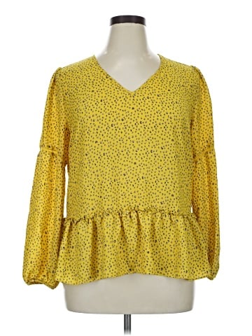Pleione Long Sleeve Blouse (view 1)