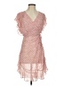 Feathers 100% Polyester Pink Cocktail Dress Size XS - photo 1
