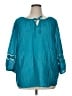 Chico's Teal 3/4 Sleeve Blouse Size XL (3) - photo 1