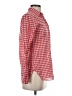 J.Crew Checkered-gingham Red Long Sleeve Button-Down Shirt Size 00 - photo 4