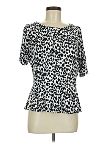 Liz Claiborne Career Short Sleeve Blouse (view 1)