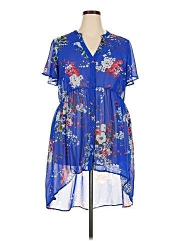 Torrid Short Sleeve Blouse (view 1)