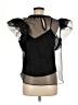 Blu Pepper 100% Polyester Black Short Sleeve Top Size M - photo 2