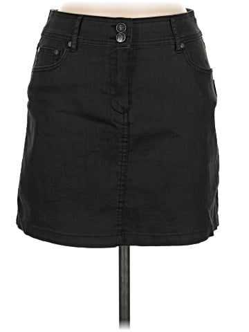 Agnes B. Denim Skirt (view 1)